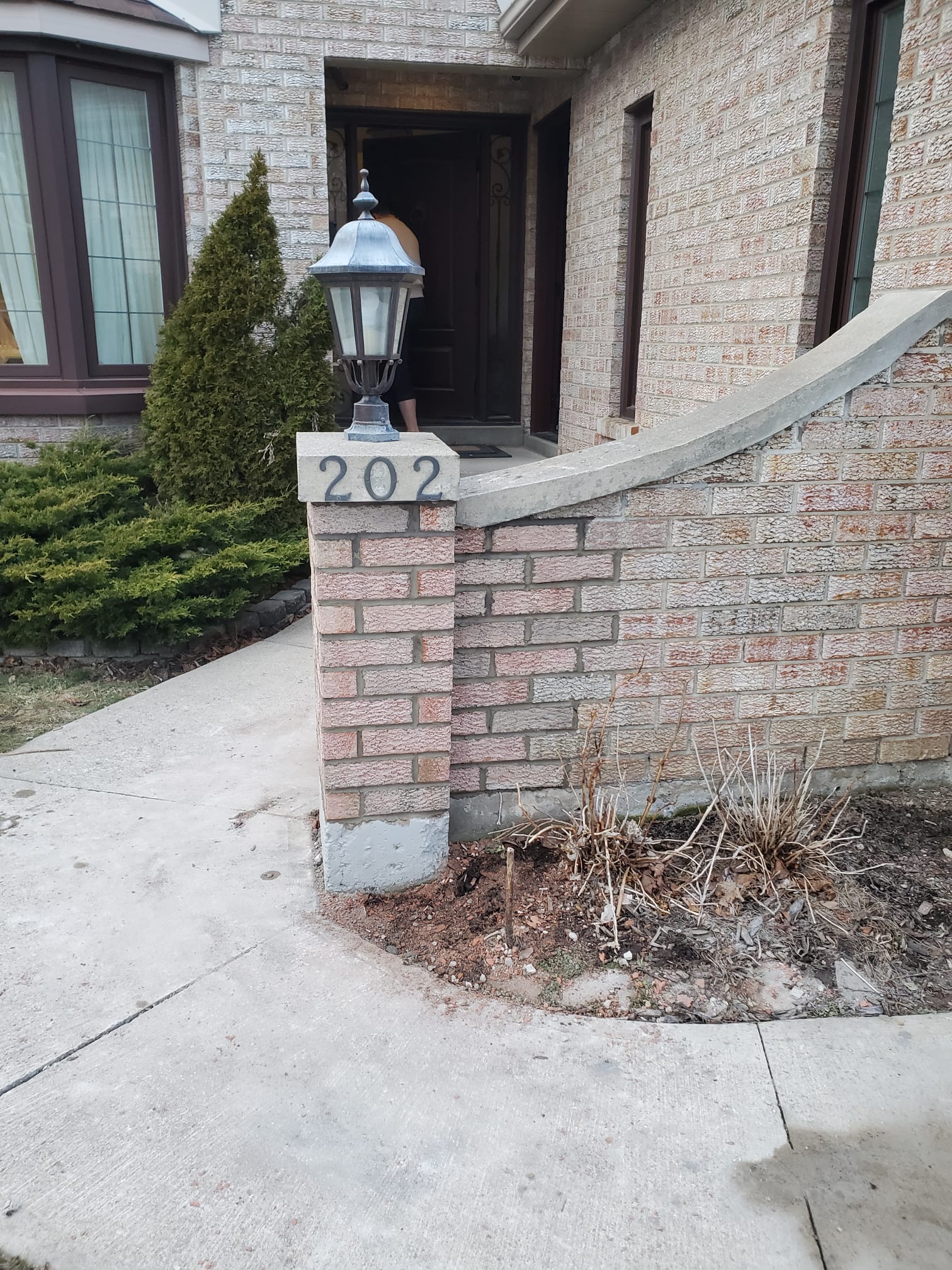 Brick project after repair